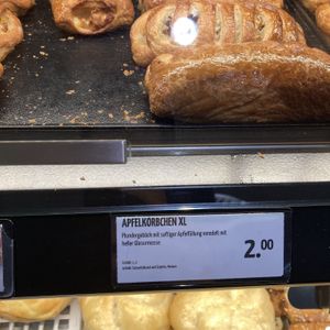 Apple filled puff pastry   at backWERK - Hauptbahnhof in Dusseldorf