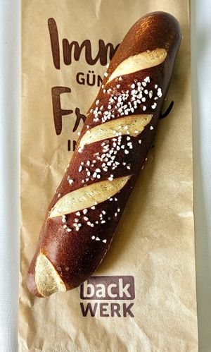 Pretzel stick  at backWERK - Hauptbahnhof in Dusseldorf