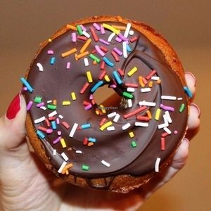 vegan donut at Little Jo Berry's in Ottawa