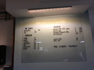 hot drink options  at Little Jo Berry's in Ottawa