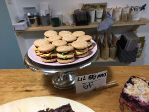 Lil Big Macs (gluten free) at Little Jo Berry's in Ottawa