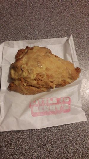 Pumpkin scone at Little Jo Berry's in Ottawa