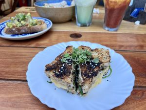 Grilled cheese  at Pura Rio in Rio De Janeiro