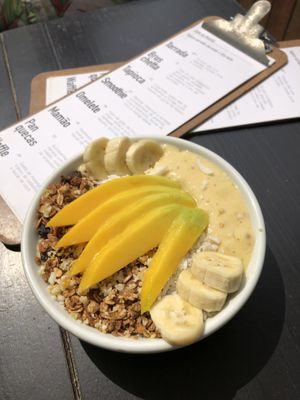 Mango/Banana Smoothie at Pura Rio in Rio De Janeiro