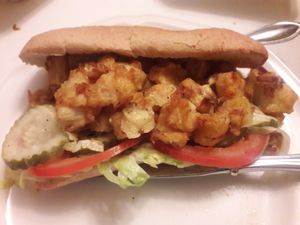 po'boy at Krimsey's Cajun Kitchen in North Hollywood