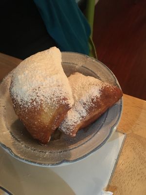 Beignets at Krimsey's Cajun Kitchen in North Hollywood