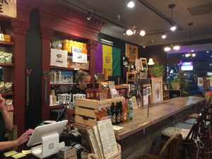 Interior at Krimsey's Cajun Kitchen in North Hollywood