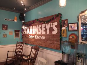 Interior at Krimsey's Cajun Kitchen in North Hollywood