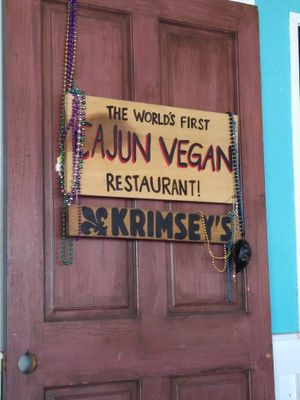 Vegan Cajun?! In Van Nuys?! at Krimsey's Cajun Kitchen in North Hollywood