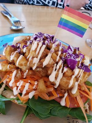 Rainbow PoBoy at Krimsey's Cajun Kitchen in North Hollywood