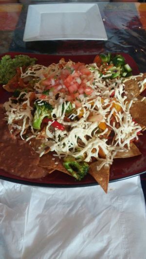 Nachos!! at Cantina Vallarta in Salmon Arm