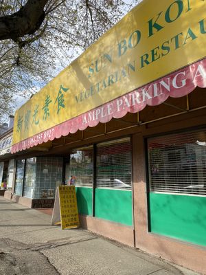 Opens everyday.  at Sun Bo Kong Vegetarian in Vancouver