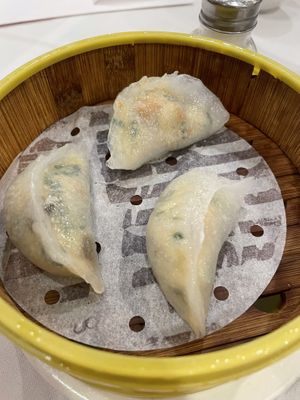 Vegetable dumplings  at Sun Bo Kong Vegetarian in Vancouver