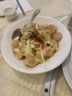 红油抄手  at Sun Bo Kong Vegetarian in Vancouver