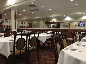 Inside the restaurant  at Sun Bo Kong Vegetarian in Vancouver
