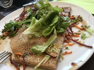 Savoury crepe at Slup in Geneva