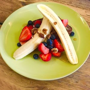 Banana and walnut bread at Next Door Cafe in Bristol