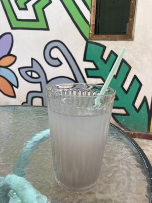Lavender lemonade   at Miau in Bucharest
