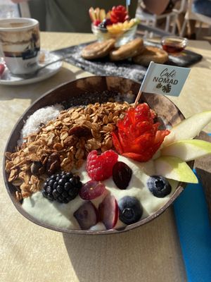 Green ocean bowl  at Cafe Nomad in Fuengirola