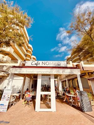 Our beautiful Café at Cafe Nomad in Fuengirola