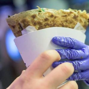 crepe at Bretonne Creperie in Tel Aviv