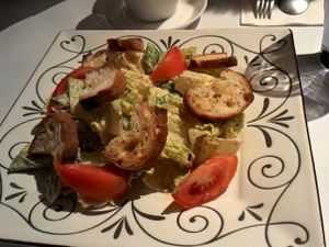 Caesar Salad at Le Jardin du Petit Prince in Taichung