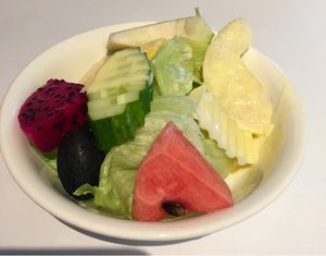 salad at Le Jardin du Petit Prince in Taichung