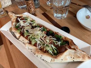 Turkish pie at Le Jardin du Petit Prince in Taichung