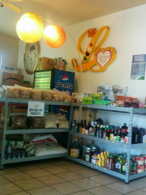 Loving Hut marketplace at Loving Hut in Fresno