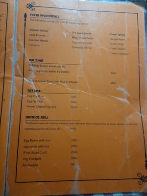  at Tara's Vegetarian Restaurant in Pokhara