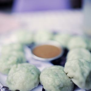 Vegan momo  at Tara's Vegetarian Restaurant in Pokhara