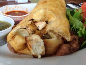 chimichanga  at Elmyriachi in Atlanta