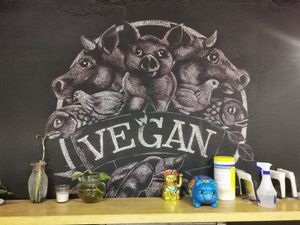Decoración at A Darle Que es Taco Vegano - Churubusco in Mexico City
