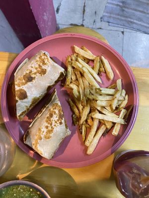 Burrito de mixiote   at A Darle Que es Taco Vegano - Churubusco in Mexico City