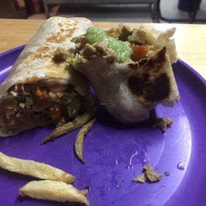 burrito at A Darle Que es Taco Vegano - Churubusco in Mexico City