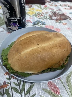 Milanesa Vegana - disfrutada en casa   at A Darle Que es Taco Vegano - Churubusco in Mexico City