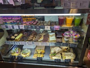 So many vegan options! at The Nutrition Pod in Sale