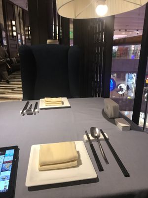 order on iPads  at WUJIE 大蔬无界 in Nanjing