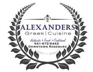 Authentic, Fresh, Traditional at Alexander's Greek Cuisine in Roseburg