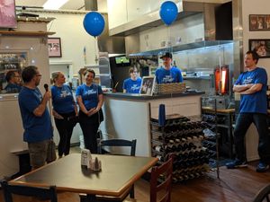 Alexander's became a Blue Zone Project Certified Restaurant! at Alexander's Greek Cuisine in Roseburg