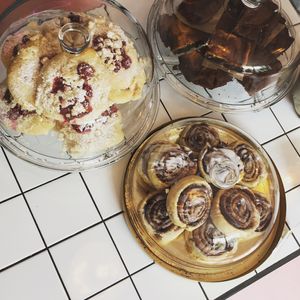 Sweet treats  at Bez Jaj in Poznan