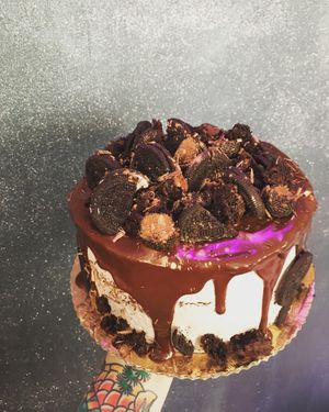 Oreo Chocolate Cake at Bez Jaj in Poznan