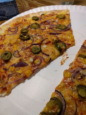 vegan jalapeno at Vege Pizza in Poznan