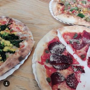 pizzw at Vege Pizza in Poznan