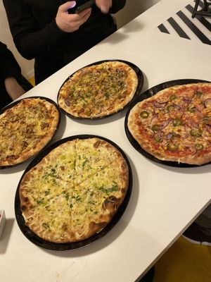 :) at Vege Pizza in Poznan