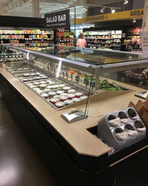Salad bar at Lakewinds Food Co-op in Richfield