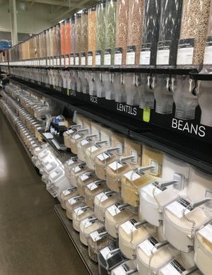 Bulk nuts, seeds, flours, beans, etc. at Lakewinds Food Co-op in Richfield