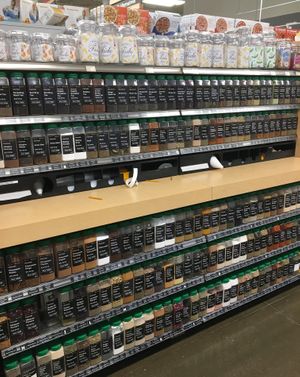 Bulk spices at Lakewinds Food Co-op in Richfield