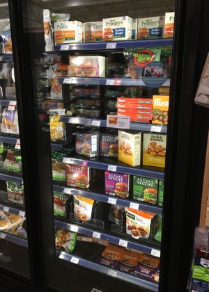 Plant-based meats at Lakewinds Food Co-op in Richfield