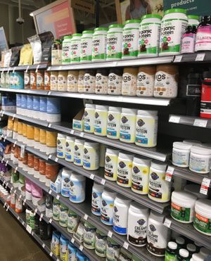 Plant-based proteins at Lakewinds Food Co-op in Richfield